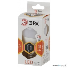 Лампа светодиодная ЭРА LED smd P45-11w-827-E27