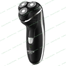 Электробритва Delta LUX DL-0725 черный: 3 Вт, аккум. 2,4 В