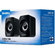 Акустическая система SVEN 130, черный (6 Вт, питание USB)