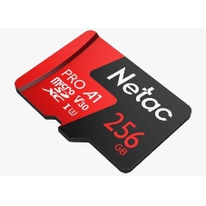 Флеш карта NeTac Карта памяти Netac MicroSD P500 Extreme Pro 256Gb, Retail version card only