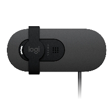 Веб-камера Logitech Brio 105 1920x1080, 30 кадр/с, USB Type-A, микрофон (шумоподавление), шторка приватности, автоосвещение, универсальное крепление