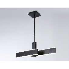 Светильник Ambrella light FA6667 BK черный 42W 3000K-6400K 640*30*900 (Без ПДУ)