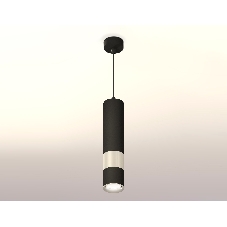 Светильник Ambrella Light XP7402090 SBK/PSL черный песок/серебро полированное MR16 GU5.3