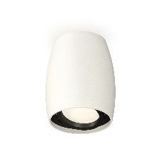Светильник Ambrella Light XS1122002 SWH/PBK белый песок/черный полированный MR16 GU5.3 (C1122, N7002)