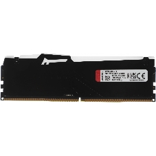 Оперативная память Kingston Fury Beast, DDR5, 16GB (1x16GB), 5200MHz, CL40, DIMM, с радиаторами, RGB, черный