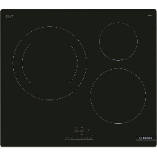 Индукционная варочная поверхность Bosch Serie 4 PUE611BB5E, 4 конфорки, стеклокерамика, 4600 Вт