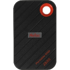 Внешний SSD Netac ZX20 II, 1TB, USB 3.2 Gen 2x2 Type-C, R/W 2000/1800, черный