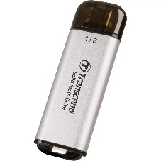 Внешний SSD Transcend USB-C 1TB TS1TESD300S ESD300 серебристый
