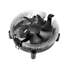 Кулер для процессора PCCooler E80 (65W, 3-pin, 42mm, Al/Cu, -mm, 1x80мм, 29.61CFM, 22dBA, 2000RPM, S: 1851/1700/1200/115X, AM5/AM4, silver, black)
