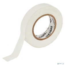 Изолента ПВХ Kranz 0.13х15 мм, 25 м, белая (5 шт./уп.)