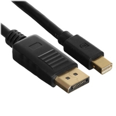 Кабель 1.4V Mini DisplayPort M <--> DisplayPort M 1,8м 4K@120HZ 8K@60HZ Telecom (TA683M-1.8M)
