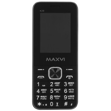 Мобильный телефон Maxvi K29 черный