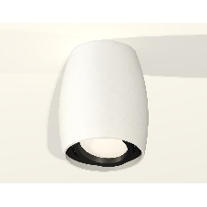 Светильник Ambrella Light XS1122002 SWH/PBK белый песок/черный полированный MR16 GU5.3 (C1122, N7002)