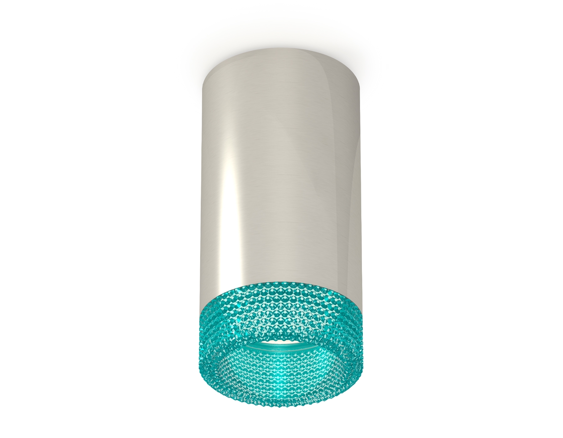 Светильник Ambrella Light XS6325021 PSL/BL серебро полированное/голубой MR16 GU5.3 (C6325, N6153)