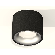 Светильник Ambrella Light XS7511023 SBK/MCH черный песок/хром матовый MR16 GU5.3 (C7511, N7013)