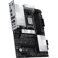 Материнская плата MSI PRO X870E-S EVO WIFI, AM5, AMD X870E, 4xDDR5 (до 256 ГБ), 4xSATA, 3xM.2 (1xPCIe 5.0, 2xPCIe 4.0), 1xPCIe 5.0 x16, 1xPCIe 4.0 x16, 1xPCIe x1, 1xHDMI, 1x5Gb LAN, Wi-Fi 7, Bluetooth 5.4, 1xUSB-C 40Gbps (USB4), 1xUSB-C 20Gbps, 2xUSB-A 10Gbps, 2xUSB-A 5Gbps, 4xUSB-A 2.0, 3x3.5 мм, 7.1, чёрный, ATX