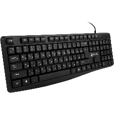 Клавиатура проводная Oklick 145M, USB, черный