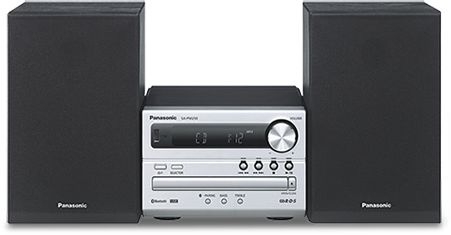 Микросистема Panasonic SC-PM250EE-S серебристый 20Вт/CD/CDRW/FM/USB/BT