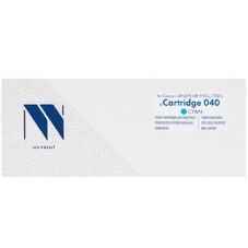 Картридж лазерный NVPrint совместимый NV-040 Голубой для Canon i-SENSYS LBP 710Cx/712Cx (5400k)