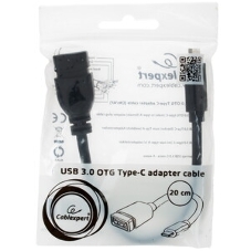 Переходник Cablexpert Переходник USB OTG, USB Type-C/USB 3.0F, пакет (A-OTG-CMAF3-01)