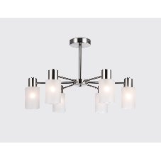 Светильник Ambrella light TR9572/6 SN сатин E14*6 max 40W 620*620*385