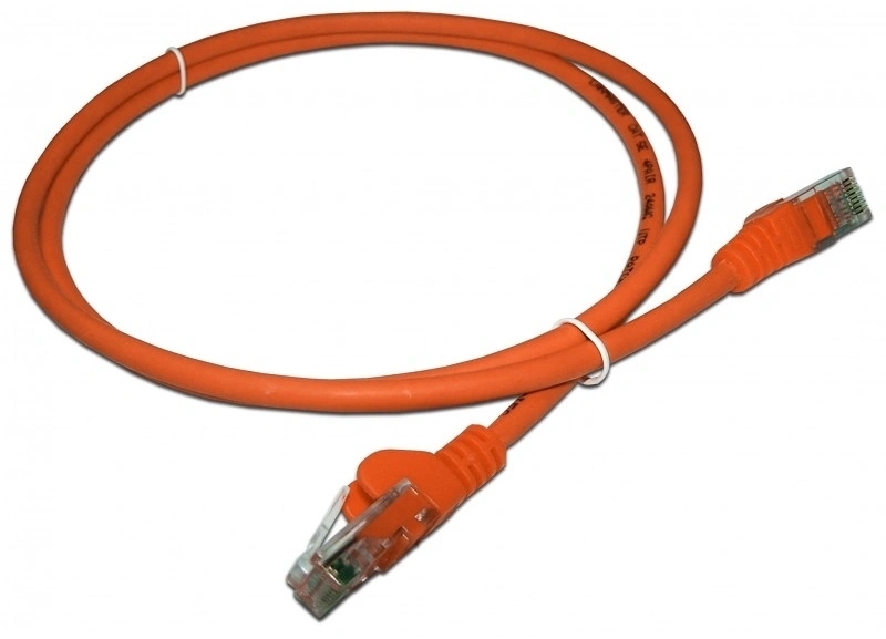 Патч-корд LANMASTER LSZH UTP cat.5e, 2.0 м, оранжевый