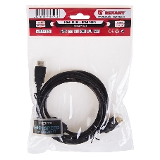 Кабель Rexant HDMI - HDMI 1.4, 2 метра Gold