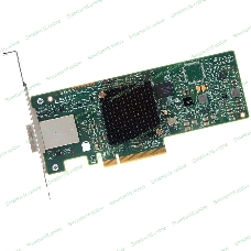 Контроллер LSI SAS9300-8E (PCI-E 3.0 x8, LP, EXTERNAL) SGL SAS12G, 8port (2*extSFF8644), Каб.отдельно