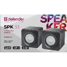 Акустическая система Defender SPK 33 (2.0,5 Вт, питание от USB)