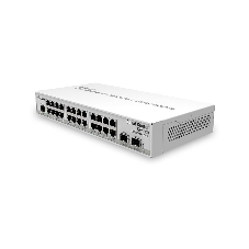 Коммутатор Mikrotik CRS326-24G-2S+IN with 800 MHz CPU, 512MB RAM, 24xGigabit LAN, 2xSFP+ cages, RouterOS L5 or SwitchOS (dual boot), desktop case, PSU
