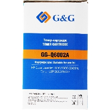 Картридж лазерный G&G GG-Q6002A желтый (2000 стр.) для HP CLJ 1600/2600/2605N, LBP 5000/5100