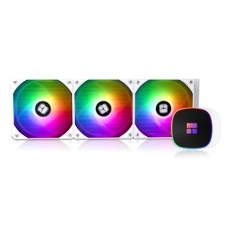 Система жидкостного охлаждения Thermalright Frozen Horizon 360 V2 Soc-AM5/AM4/1200/1700/1851 белый 4-pin 29.5dB Al Ret (F-HORIZON-360-WH-V2)