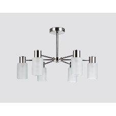 Светильник Ambrella light TR9572/6 SN сатин E14*6 max 40W 620*620*385