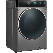 Стиральная машина Weissgauff WM 58411 Direct Drive Inverter Premium Steam Grey серая, загрузка фронтальная 11кг, 1400 об/мин., класс: A+++