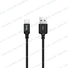 Кабель HOCO X14 USB 2.0, AM/Type-C M, черный, 1м