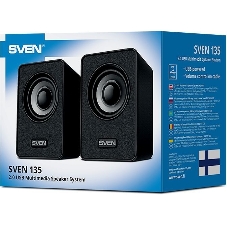 Акустическая система SVEN 135, черный (6 Вт, питание USB)