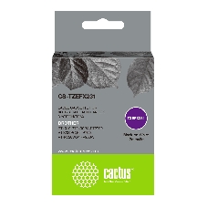 Картридж ленточный Cactus CS-TZEFX231 черный шрифт, белый фон (12 мм, 8 м) для Brother 1010/1280/1280VP/2700VP