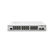Коммутатор Mikrotik CRS326-24G-2S+IN with 800 MHz CPU, 512MB RAM, 24xGigabit LAN, 2xSFP+ cages, RouterOS L5 or SwitchOS (dual boot), desktop case, PSU