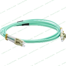 Патч-корд LANMASTER LAN-2LC-2LC/OM3-10 2x50/125 OM3 LC дуплекс-LC дуплекс 10м LSZH голубой