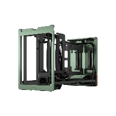 Компьютерный корпус без блока питания Fractal Design Terra, Mini-Tower, no fans, 1xUSB-A 3.0 + 1xUSB 3.2 Type-C, SFX PSU Support, mITX Jade