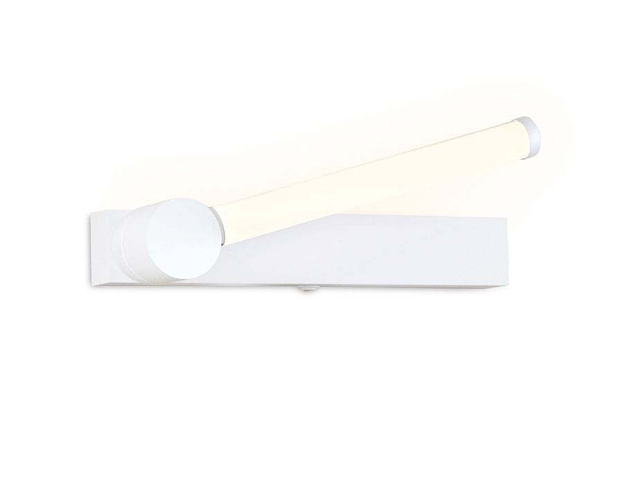 Настенный поворотный светодиодный светильник Ambrella light FW435 SWH белый песок LED 4200K 10W 310*50*110