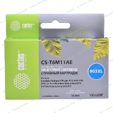 Картридж струйный Cactus CS-T6M11AE №903XL желтый (10 мл) для HP OJP 6950/6960/6970
