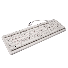 Клавиатура проводная SVEN Standard 301 USB белая