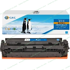 Картридж лазерный G&G GG-CF401A (CF401A) голубой (1400 стр.) для HP CLJ M252/252N/252DN/252DW/M277n/M277DW