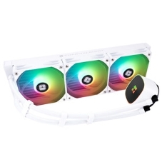 Система жидкостного охлаждения Thermalright Frozen Horizon 360 V2 Soc-AM5/AM4/1200/1700/1851 белый 4-pin 29.5dB Al Ret (F-HORIZON-360-WH-V2)