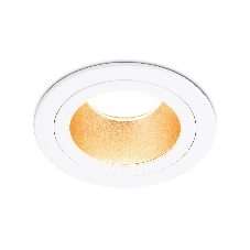 Встраиваемый точечный светильник Ambrella light TN102823 WH/GD белый/золото GU5.3 D92*50