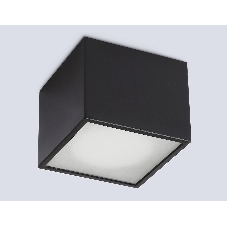 Светильник Ambrella light TN6532 BK черный IP44 GX53 100*100*80