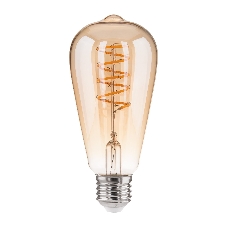 BLE2746/ Светодиодная лампа Dimmable 5W 2700K E27 (ST64 тонированный)(BLE2746)