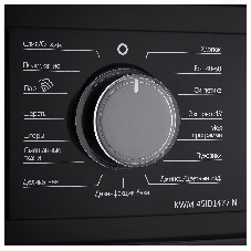 Стиральная машина Korting KWM 45ID1477 N черный, загрузка фронтальная 7 кг, 1400 об/мин, класс A
