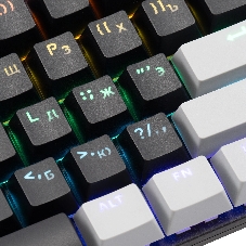 Клавиатура Oklick K600X проводная, USB Type-A, серый
